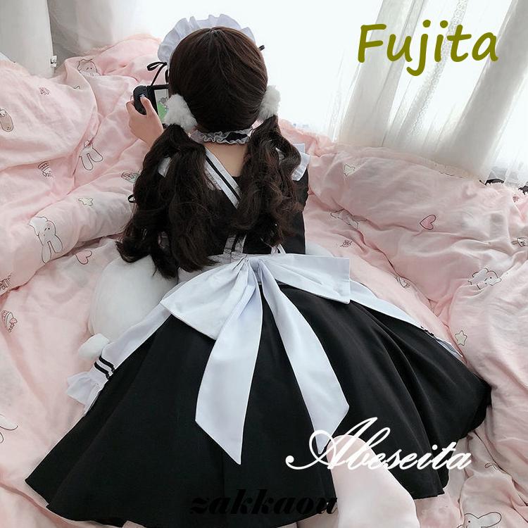  Christmas present costume made clothes meido costume fancy dress lady's dress race pretty party 