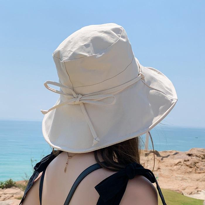 UV measures hat lady's UV UV resistance dressing up wide‐brimmed cord attaching sunshade folding .. not spring summer lovely 