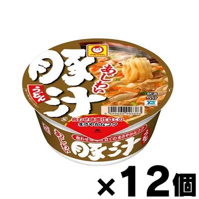 マルちゃん あじわい豚汁うどん 109g×12個の商品画像