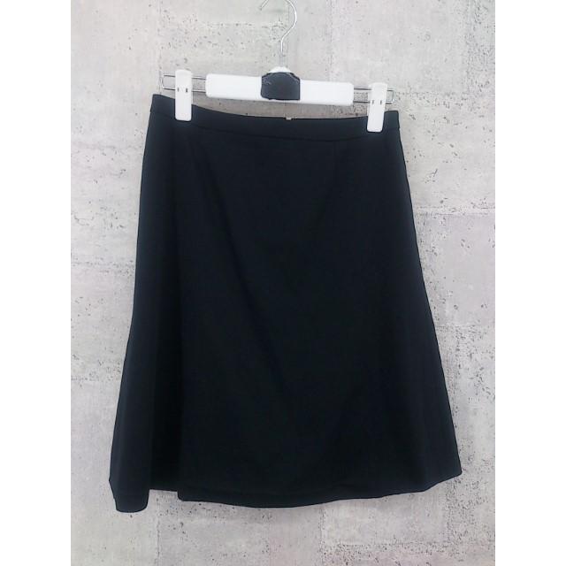 * UNTITLED Untitled knees height tight narrow skirt size 0 black lady's P