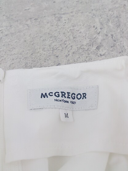 * McGREGOR Mac rega-. минут рукав блуза M белый мужской 
