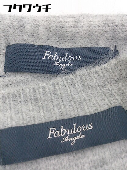 # Fabulous Angelafabyulas Anne jela One-piece cardigan ensemble size F gray series lady's 