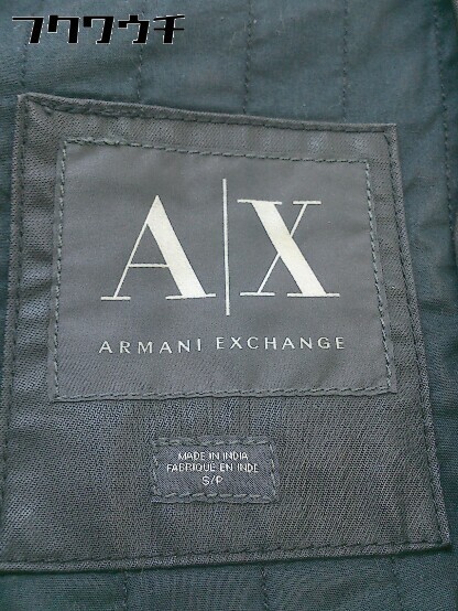 * Armani Exchange Armani Exchange double long sleeve rider's jacket size S black men's 