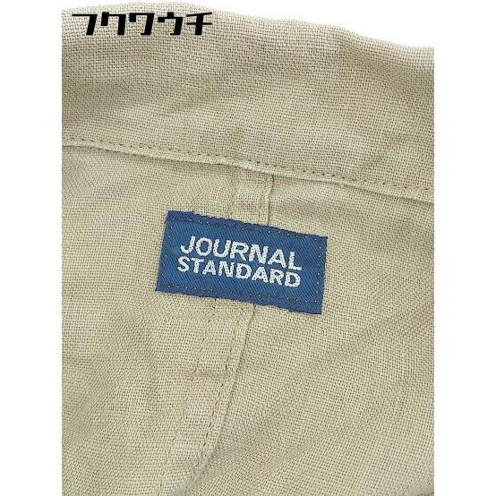 * JOURNAL STANDARD Journal Standard linen100% двойной длинный рукав жакет бежевый женский 