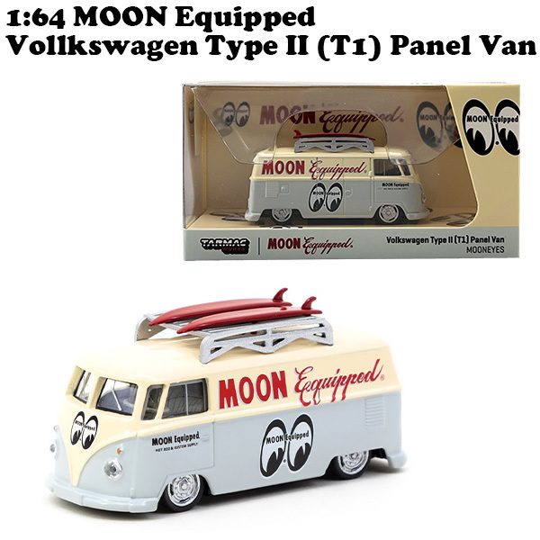 Volkswagen Type II （T1） Panel Van Mooneyes with Roof Rack and