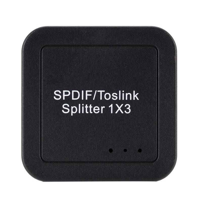  портативный SPDIF/TosLink дистрибьютор оптический цифровой дистрибьютор 1 ввод 3 мощность аудио дистрибьютор TosLink PS4 Blu-ray DVD соответствует свет волокно звук дистрибьютор SPD1IN3O