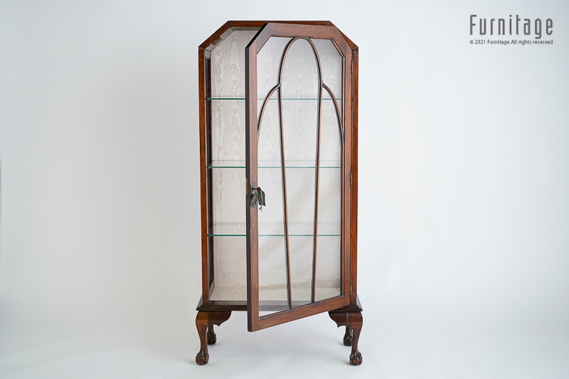  Britain antique display cabinet [ used / maintenance settled ]