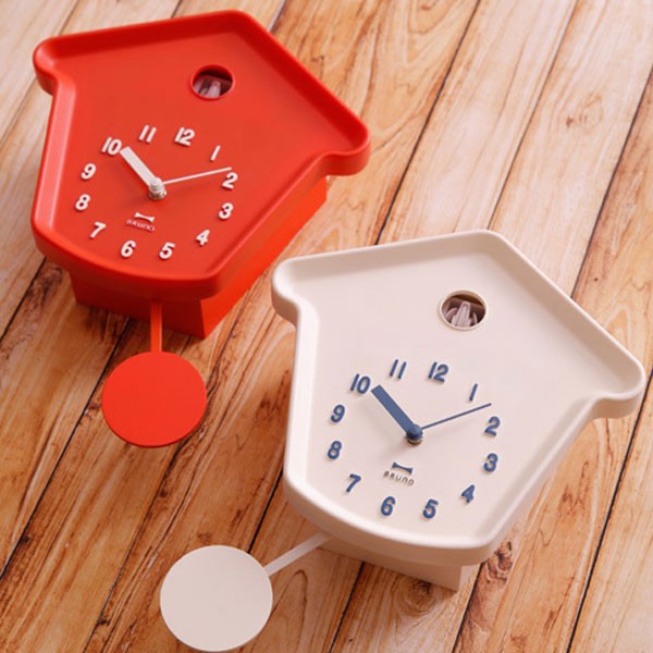 送料無料】掛け時計「BRUNO」クックーハウス振り子クロック【鳩時計 は