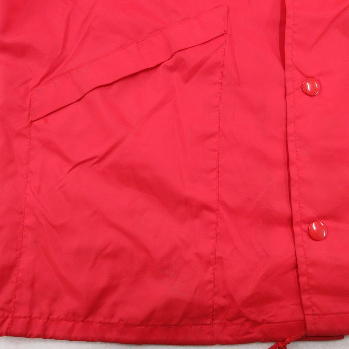 S/ б/у одежда Hill тонн длинный рукав нейлон жакет мужской 90s бейсбол REDS красный красный 23nov17 б/у внешний ветровка 