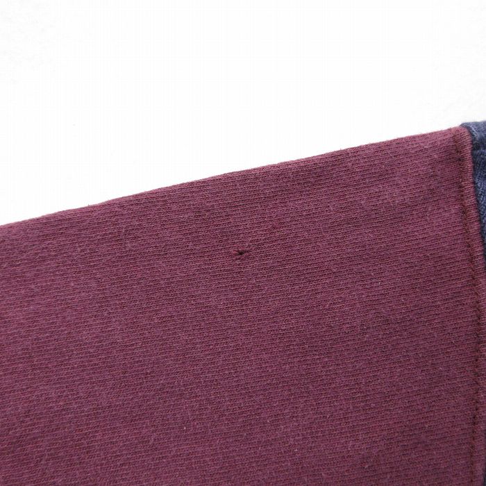 XL/ б/у одежда IZOD длинный рукав бренд Rugger рубашка мужской 90s двухцветный - большой размер темно-синий др. темно-синий 23mar28 б/у tops 