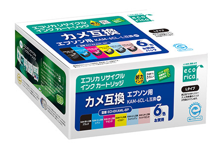fu.... налог eko licca [ Epson для ] KAM-6CL-L сменный утилизация чернила 6 цвет упаковка ( номер образца :ECI-EKAML-6P) Yamanashi префектура Fuji река блок 