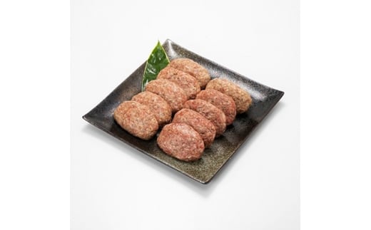 【ふるさと納税】ハンバーグ サイズおまかせ ×10個 ハンバーグの商品画像