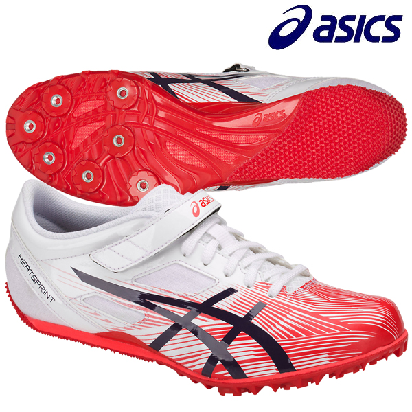 ASICS HEATSPRINT FR 8 TTP528.0158 （ホワイト/ピーコート） HEATSPRINT 陸上　スパイク、シューズの商品画像