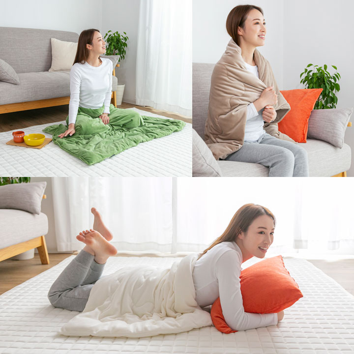  blanket lap blanket mochi mochi rug knee ..70×100 microfibre blanket living staying home Work anti-bacterial deodorization warm air conditioner measures 