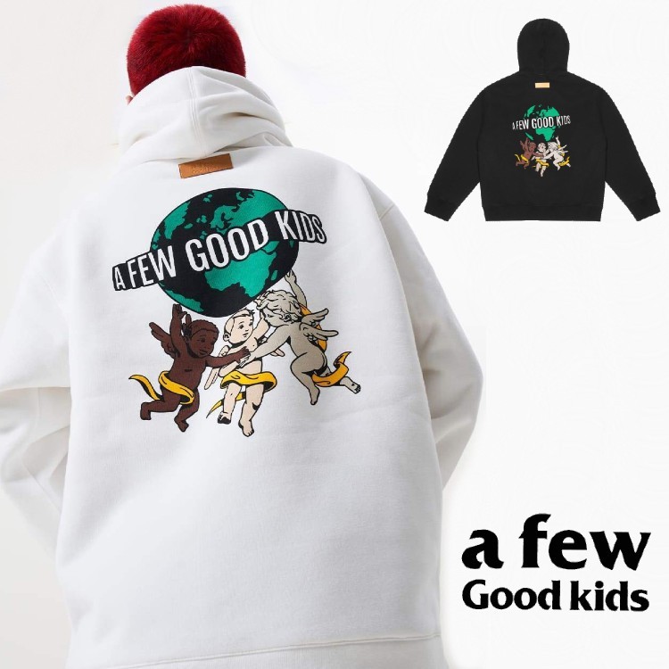アフューグッドキッズ A FEW GOOD KIDS パーカー フーディー Angel Hoodie バックプリント ストリート HIPHOP ヒップホップ ルーズ オーバー ユニセックス アフューグッドキッズ A FEW GOOD KIDS パーカー フーディー Angel Hoodie バックプリント ストリート HIPHOP ヒップホップ ルーズ オーバー ユニセックス