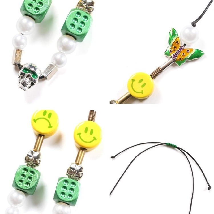 エバーモブ×サルーテ EVAE MOB×SALUTE Smiley Necklace ネックレス 