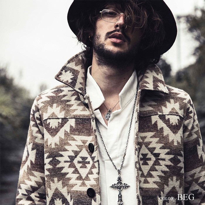 【美品】キャピタル　KAPITAL ウールコート　ネイティブ　ナバホ　オルテガ 2017 SPRING & SUMMER | KAPITAL CLOTHING | KAPITAL