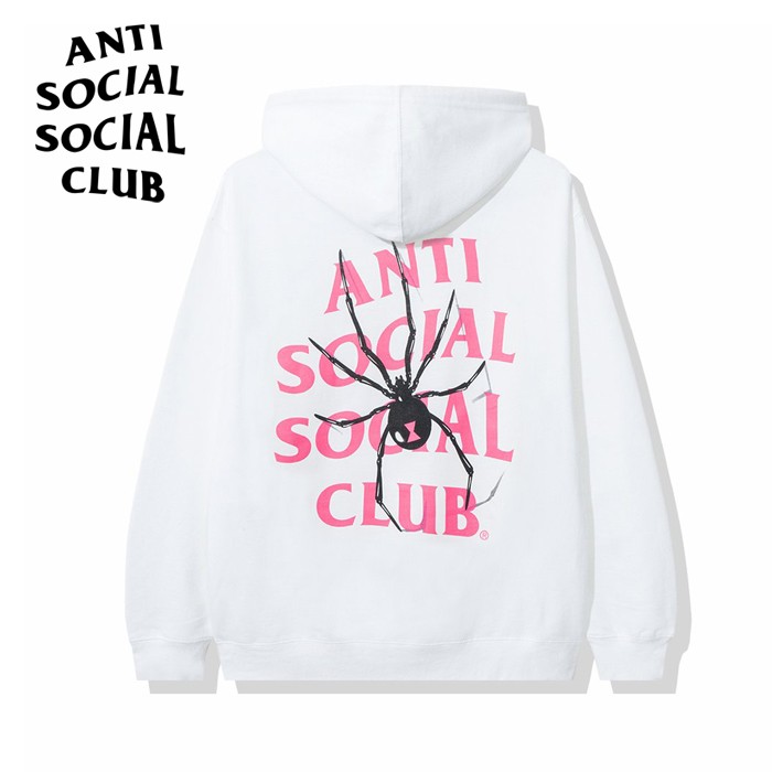 Anti Social Social Club アンチソーシャルソーシャルクラブ Bitter White Hoodie パーカー メンズ レディース ユニセックス フーディー ANTI SOCIAL SOCIAL CLUB（アンチソーシャルソーシャルクラブ