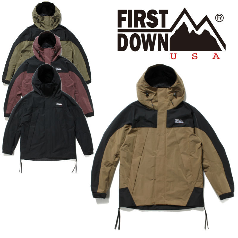 ファーストダウン FIRST DOWN マウンテンパーカー MOUNTAIN HOODIE