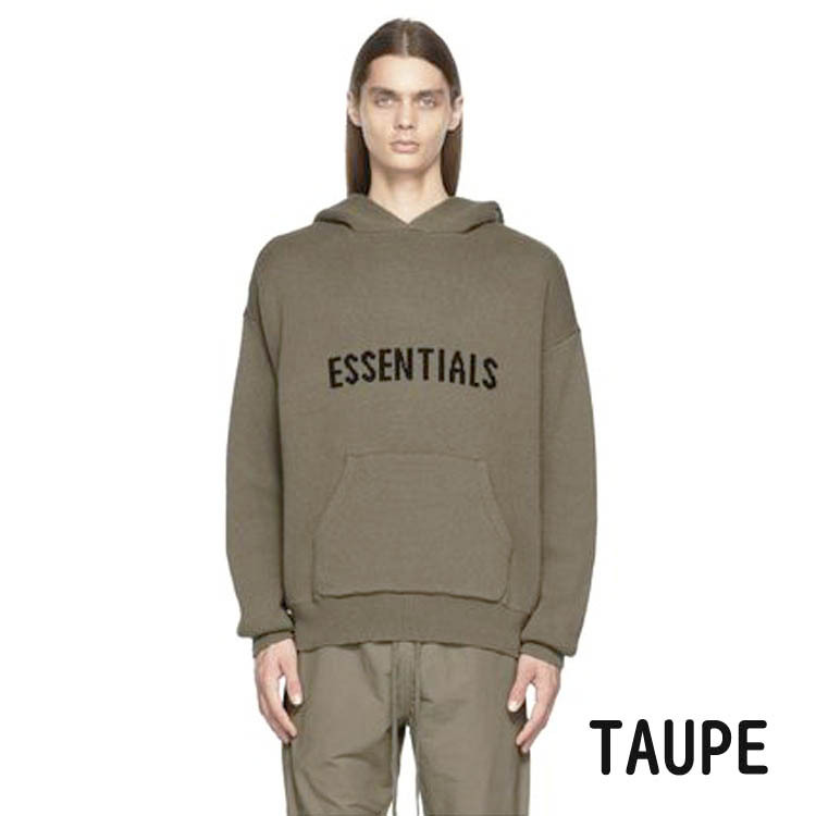 FOG ESSENTIALS(エッセンシャルズ)FRONT LOGO HOODIE KNIT