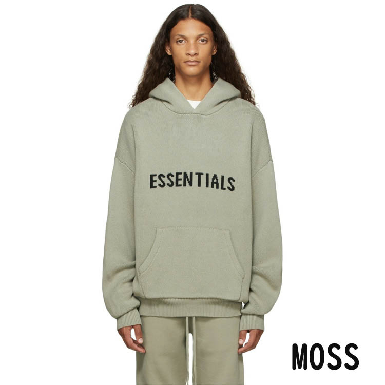 ESSENTIALS 水色 Lサイズ パーカー 新品】FOG ESSENTIALS エッセンシャルズ パーカー 裏起毛 水色