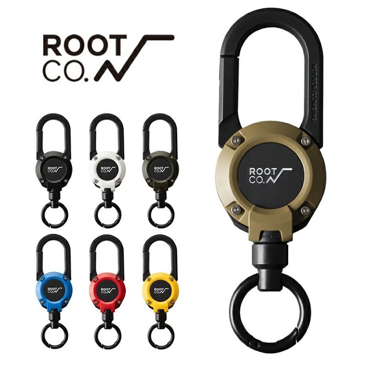Reol れをる　カラビナ3種 ROOT CO. ROOT CO.マグネット内蔵型リールカラビナ ルーツ GRAVITY MAG