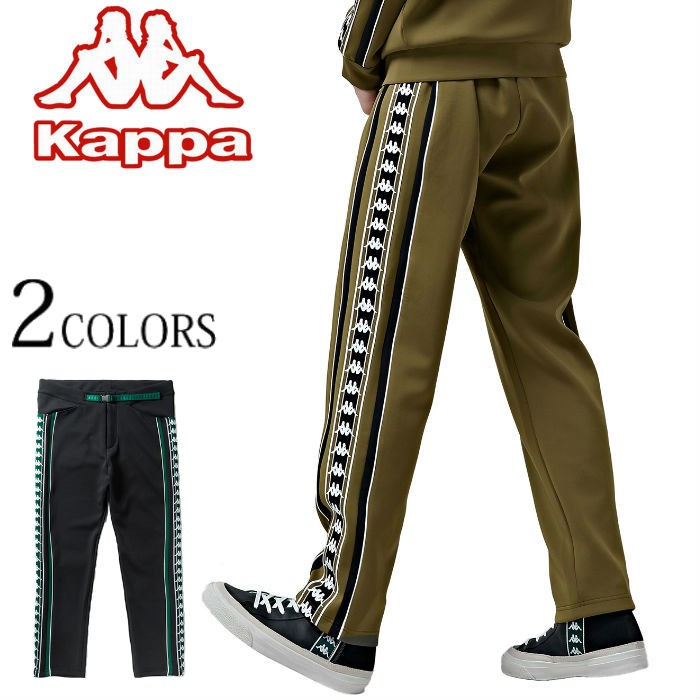 PGG カタカナロゴ　パンツ Kappa カッパ BANDAロゴパンツ ジャージ メンズ レディース ユニ