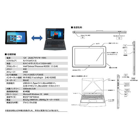 最旬トレンドパンツ 光沢ホワイト Windows10 オフィス Dvd焼 Hdmi Pc タブレット