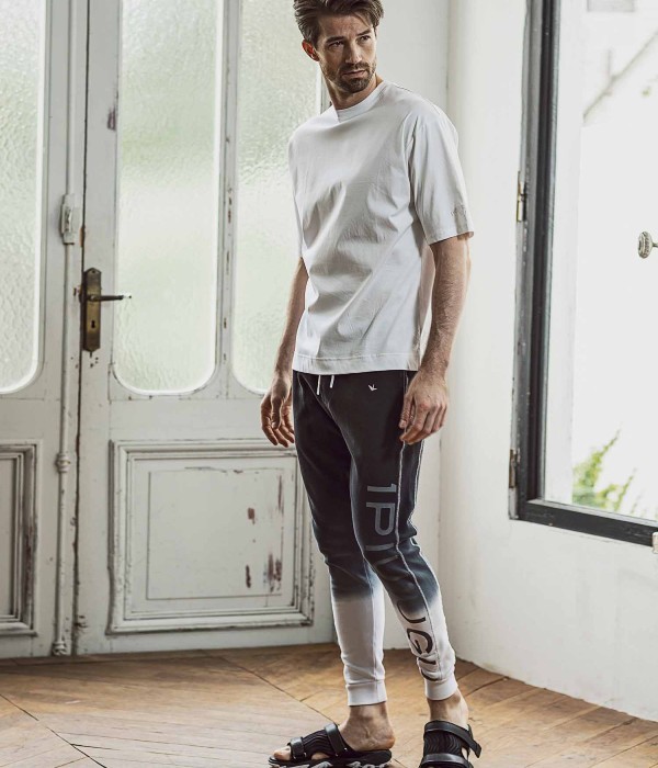 グラデーションロゴロングパンツ カジュアル スポーツ 1PIU1UGUALE3