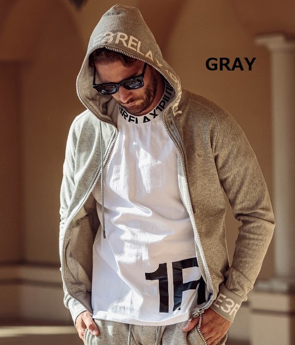 ウノピゥウノウグァーレトレ メンズ フーディー カジュアル スポーツ