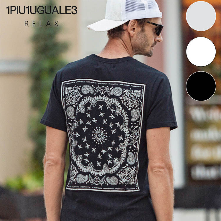 1PIU1UGUALE3 RELAX ゴルフ 総柄 文字プリント Tシャツ 1PIU1UGUALE3 RELAX ゴルフ 総柄 ロゴ プリント Tシャツ - メルカリ