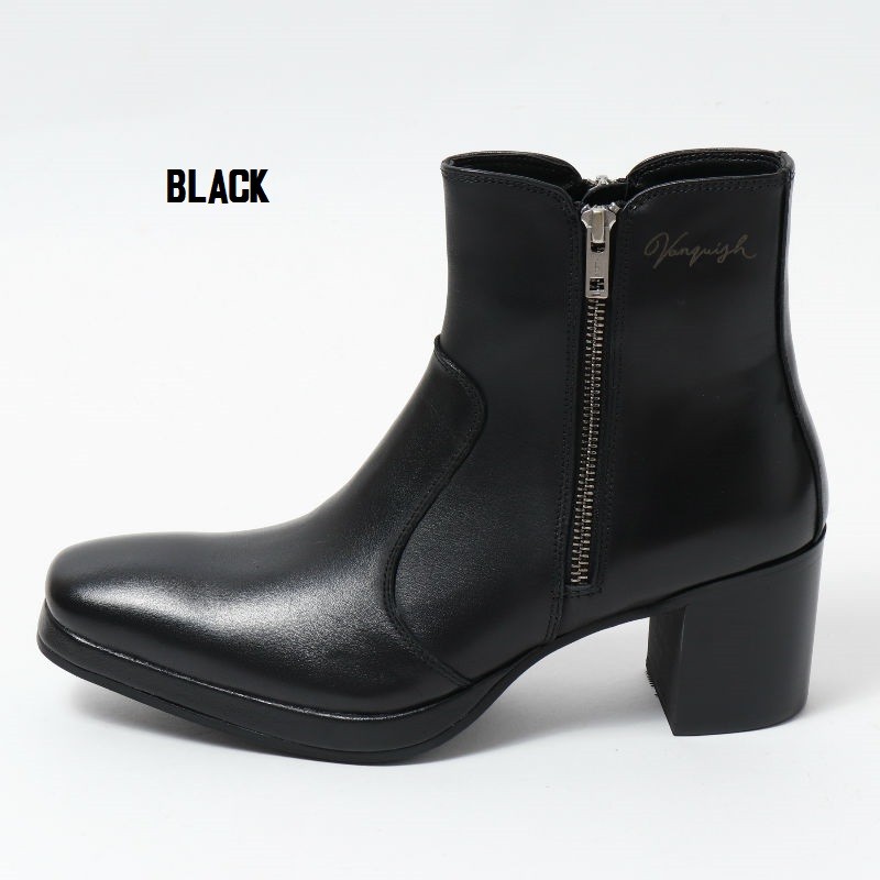 Vanquish ヴァンキッシュ ブーツ カウレザーダブルジップヒールブーツ 牛革 スウェード スエード サイドジップブーツ メンズ Vsh229 G Field 通販 Yahoo ショッピング