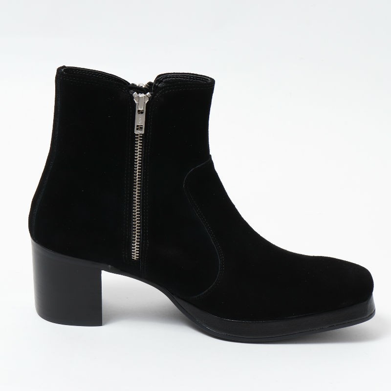 Vanquish ヴァンキッシュ ブーツ カウレザーダブルジップヒールブーツ 牛革 スウェード スエード サイドジップブーツ メンズ Vsh229 G Field 通販 Yahoo ショッピング