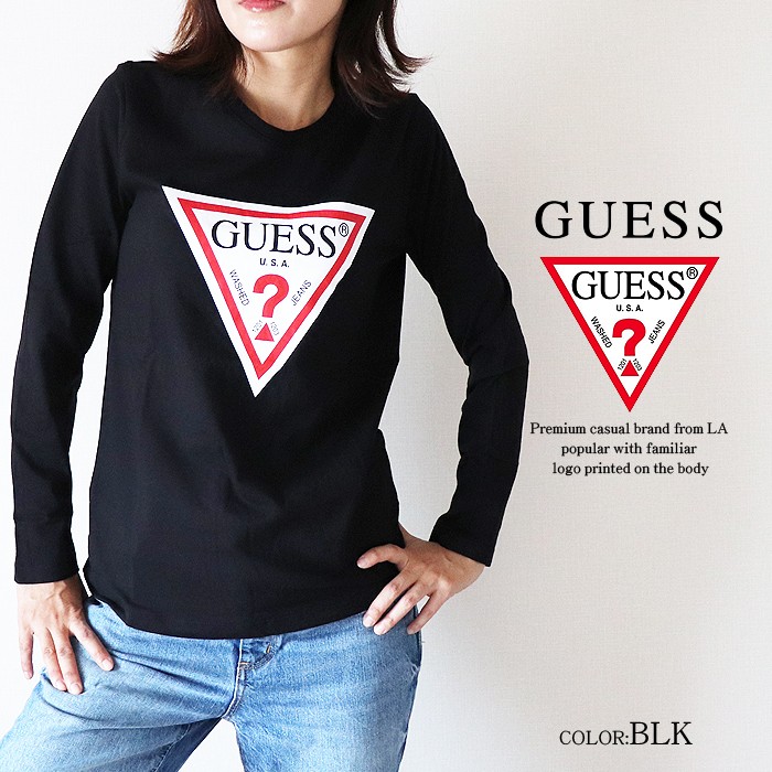 再値下げ 韓国の人気 Guess チェック Color 長袖 Tシャツ 2色 限定価格セール Tnnurdu Com