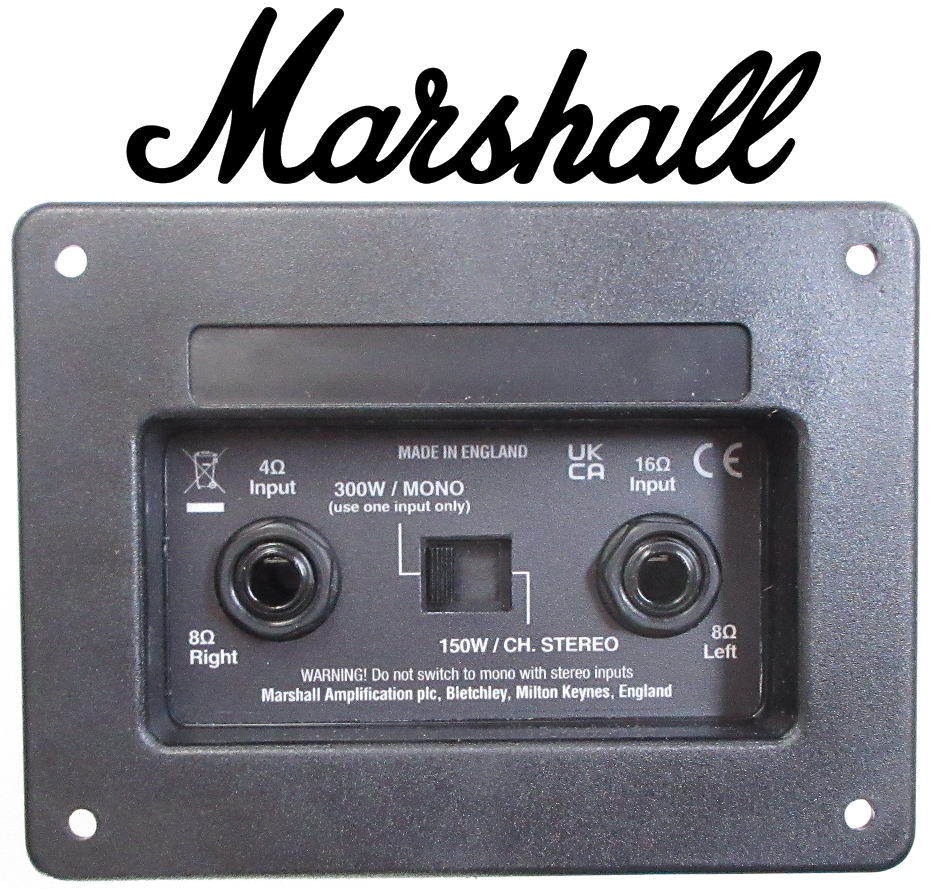 Marshall Marshall speaker * cabinet for input set #196X5001 (*1960A 1960B. correspondence )