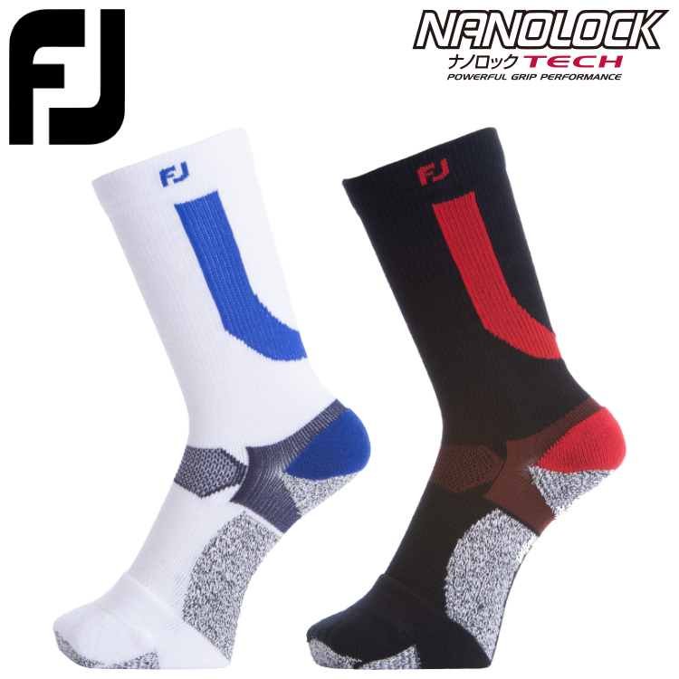 [ mail service free shipping ] foot Joy Golf nano lock Tec k lumen z socks socks FJSK146