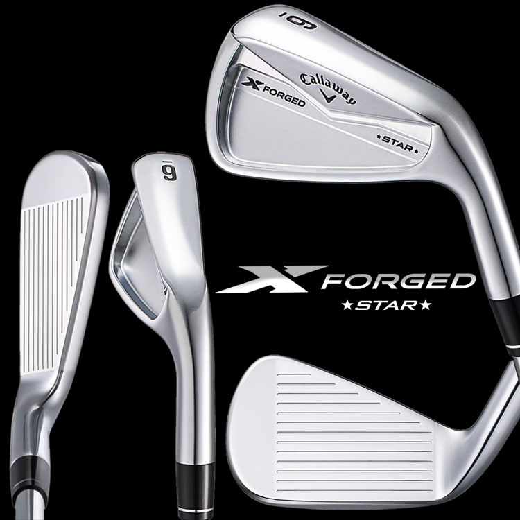 [ limited time ] Callaway X FORGED STAR 24 iron 6 pcs set day main specification 2024 model [sbn]