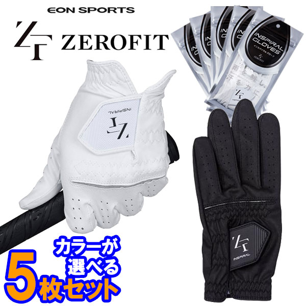 [ время ограничено ][ почтовая доставка бесплатная доставка ] 5 шт. комплект Eon Sports Zero Fit in спираль Golf перчатка правый выгода левый рука для ZEROFIT INSPIRAL 22 [sbn]