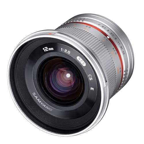 サムヤン 12mm F2.0 NCS CS マイクロフォーサーズ用（シルバー） 交換レンズの商品画像