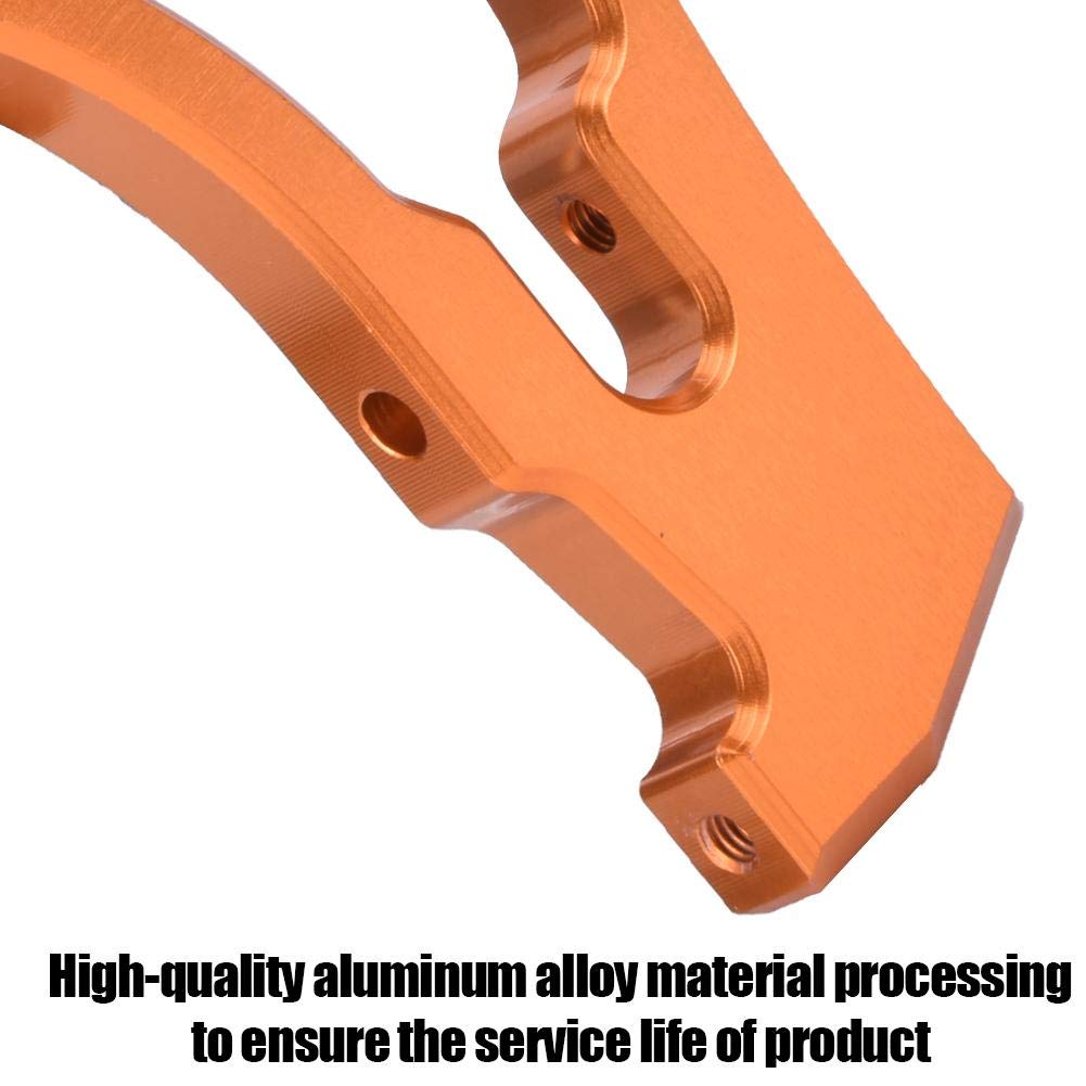 rear shock support aluminium alloy rear shock support RC 1/5 HPI racing car Baja RC vehicle . compatibility equipped ( orange )