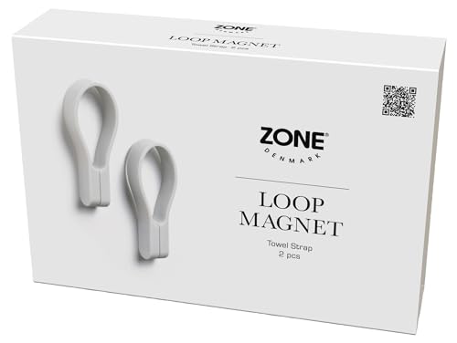 Zone Denmark( Zone Denmark ) magnet towel strap 2P soft gray 27924