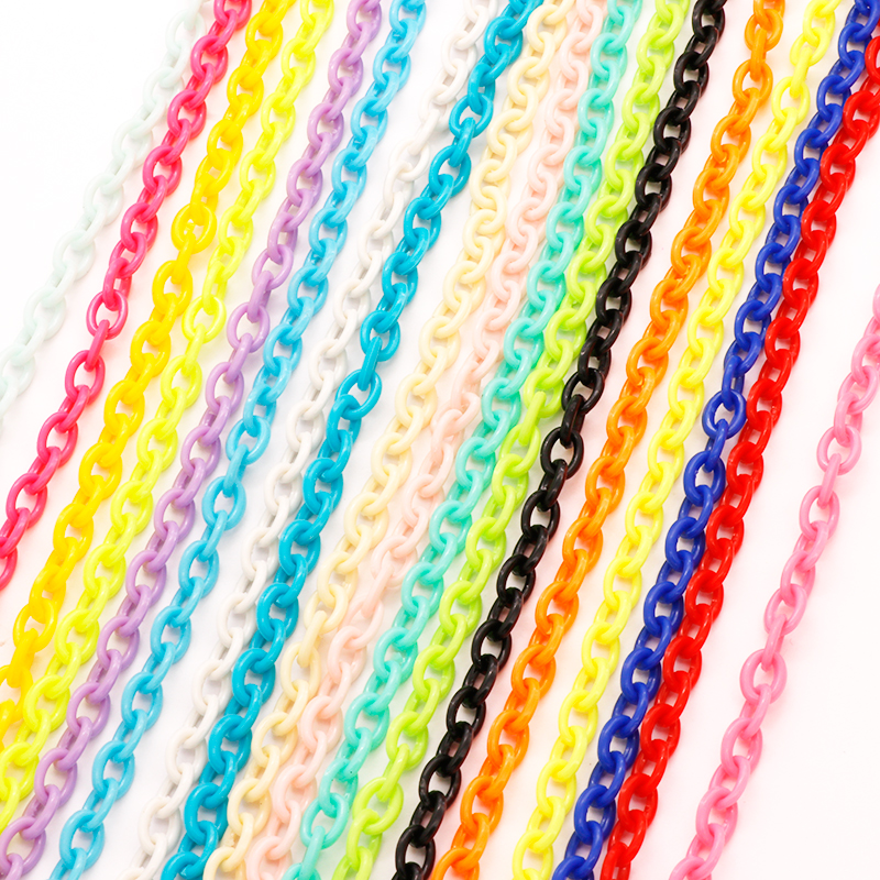  plastic small legume chain is possible to choose 18 color 40 centimeter ×10 pcs insertion . immediate payment 