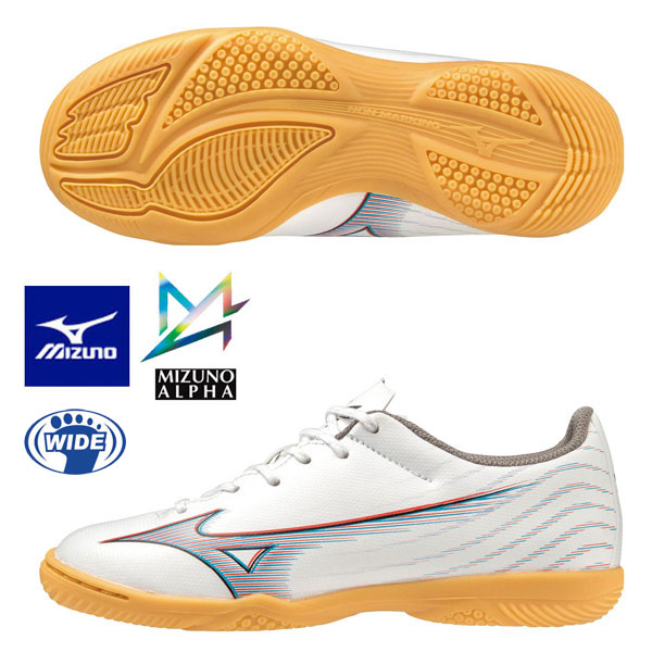  немедленная уплата возможно *[MIZUNO] Mizuno Alpha SELECT Jr IN Junior футзал обувь Индия a футбол P1GG236509