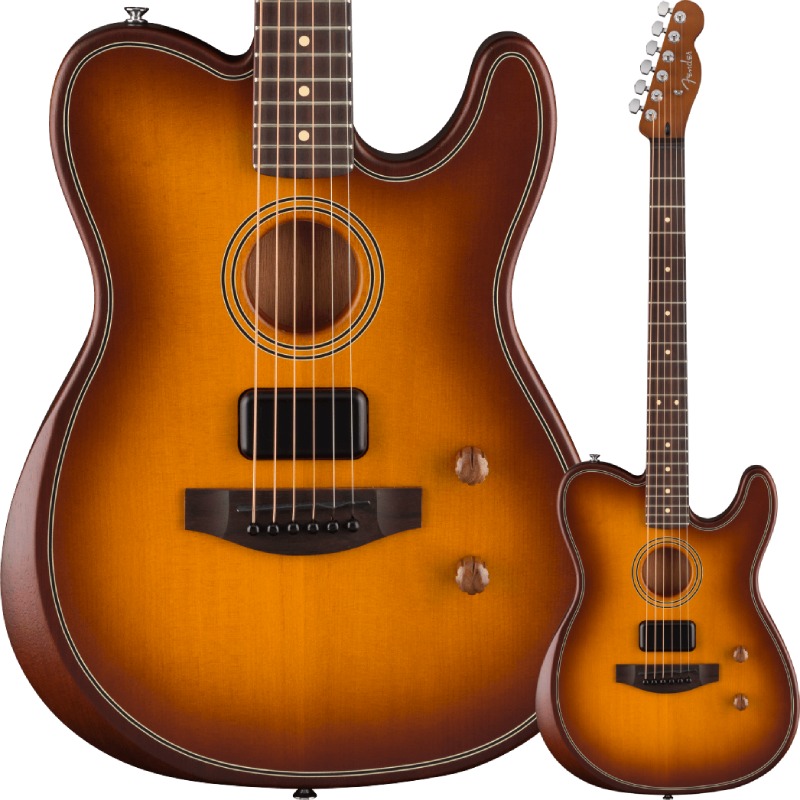 Fender Acoustasonic Standard Telecaster（Honey Burst）の商品画像