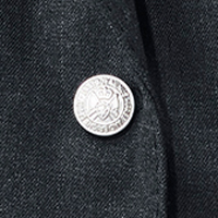 EASTBOY Venus форма блейзер женщина для уголь × серебряный кнопка 9-13 эмблема имеется средний ./ средняя школа / school 
