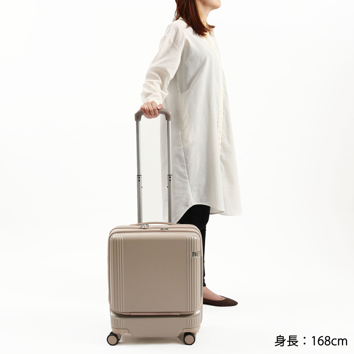  maximum 41%*6/2 limitation 5 year guarantee Ace to-kyo- Carry case machine inside bringing in S front open ace.TOKYO suitcase 40L fur knitted Z Finntasia 05321
