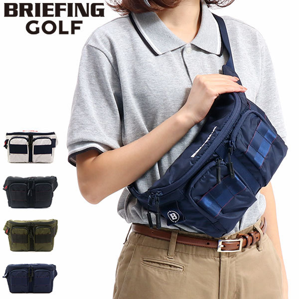  распродажа 40%OFF Япония стандартный товар Briefing Golf сумка-пояс BRIEFING GOLF поясная сумка ROUND WEST BAG RIP наклонный .. мужской женский BRG191G33