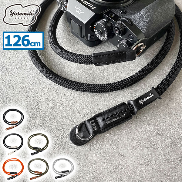 YOSEMITE CAMERA STRAP 126cm 10047 （MAD BLACK）の商品画像