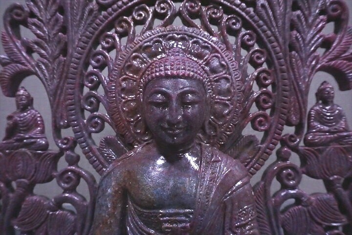  высший класс рубин скульптура товар изображение Будды 
