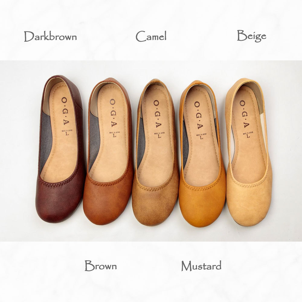 [100 иен OFF купон ] туфли-лодочки Flat .... ходить на работу обычно надеть обувь casual большой размер маленький размер широкий 3E 20.5cm 26.0cm сделано в Японии плоская обувь 